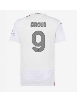 AC Milan Olivier Giroud #9 Replika Borta Kläder Dam 2023-24 Kortärmad